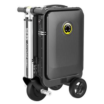 faginx 20L Electric Suitcase, Aluminum Alloy Frame Portable Rideable  Suitcase, 73.26WH Removable Battery Speed 13km/h, Load 110kg, Motorized  Luggage